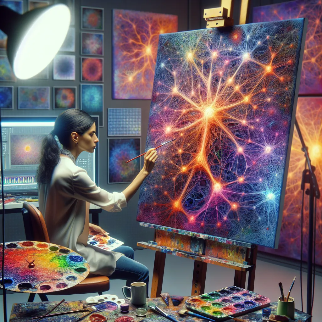 Нейросеть рисует: AI Студия Ваша личная творческая мастерская в AI Wiz