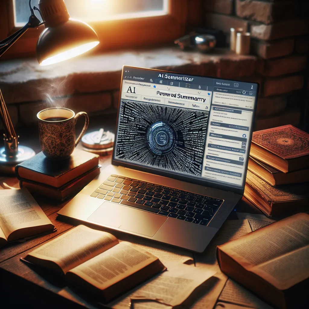 ИИ Суммаризатор текста